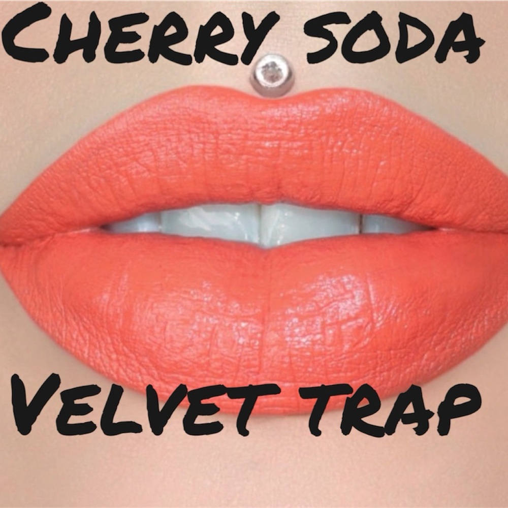 CHERRY SODA- Jeffree Star Velvet Trap Longwear Lipstick. New in box.